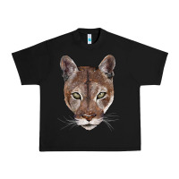 Black florida panther  face Urban Heavy Tee - BarkalooDesign