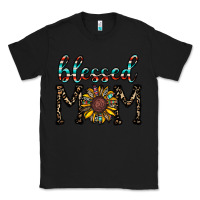 Black blessed mom Classic Tee - CowhideDigitalArt