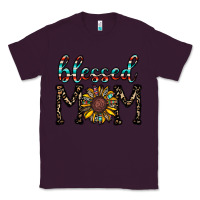 Plum blessed mom Classic Tee - CowhideDigitalArt