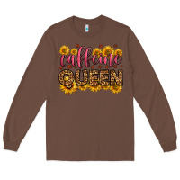 Chestnut caffeine queen Long Sleeve Tee - HRA Design Shop