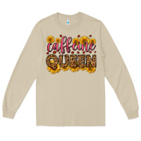 Mushroom caffeine queen Long Sleeve Tee - HRA Design Shop
