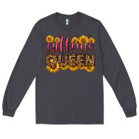 Smoke caffeine queen Long Sleeve Tee - HRA Design Shop