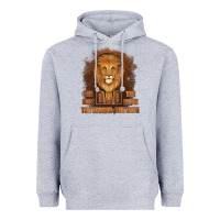 Heather Grey Dad The Man Leather Background Heavyweight Hoodie - Jasminsmagicworld