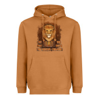 Meerkat Dad The Man Leather Background Heavyweight Hoodie - Jasminsmagicworld
