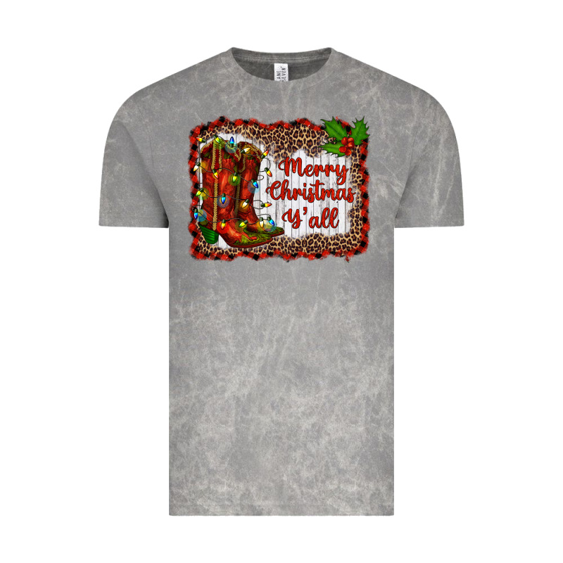 Merry Christmas Yall Vintage Tee by RanaPortraitStore | Teevron