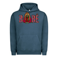 Pigment Midnight Navy Bebe our lady of guadalupe Urban Hoodie - Bettercallsaul