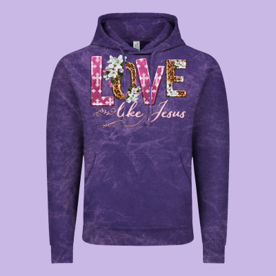 Love Like Jesus Vintage Hoodie Designed By Texasbilliewilder