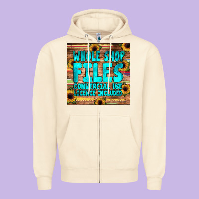 Whole Shop Fıles Zipper Hoodie Designed By Jahusdesignshop