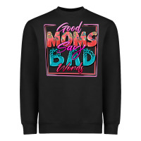 Black good moms say bad words Heavyweight Sweatshirt - Zillion Design Studio