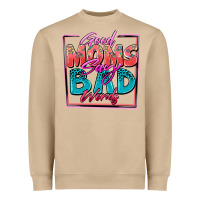 Mushroom good moms say bad words Heavyweight Sweatshirt - Zillion Design Studio