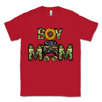 Red boy mom Classic Tee - CowhideDigitalArt