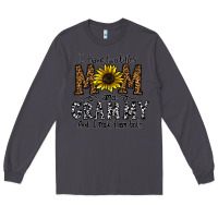 Smoke i have two titles mom and grmmh and i rock them both Long Sleeve Tee - CowhideDigitalArt