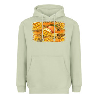 Matcha Mango Background Heavyweight Hoodie - Jasminsmagicworld
