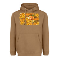 Toasted Coconut Mango Background Heavyweight Hoodie - Jasminsmagicworld