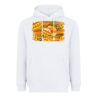 White Mango Background Heavyweight Hoodie - Jasminsmagicworld