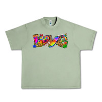 Oil Green love autism Urban Heavy Tee - Zillion Design Studio