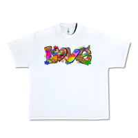 White love autism Urban Heavy Tee - Zillion Design Studio