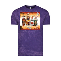 Cloud Purple harry coffee cups Vintage Tee - Zillion Design Studio