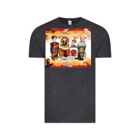 Vintage Black harry coffee cups Vintage Tee - Zillion Design Studio