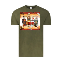 Vintage Olive harry coffee cups Vintage Tee - Zillion Design Studio