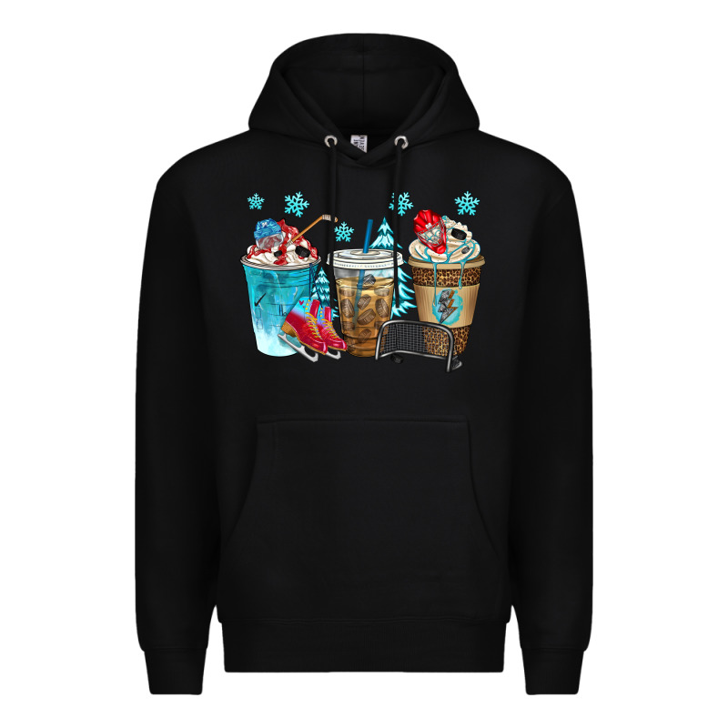 Hockey Coffee Cups Bbs Premium Hoodie by BundleAndBundleShop | Teevron