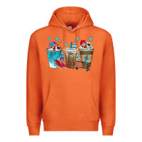 Carrot hockey coffee cups bbs Premium Hoodie - BundleAndBundleShop