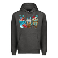 Charcoal Heather hockey coffee cups bbs Premium Hoodie - BundleAndBundleShop