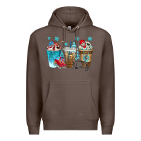 Coffee hockey coffee cups bbs Premium Hoodie - BundleAndBundleShop