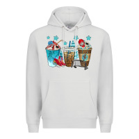 Dove Grey hockey coffee cups bbs Premium Hoodie - BundleAndBundleShop