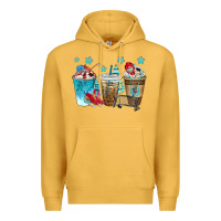 Mustard hockey coffee cups bbs Premium Hoodie - BundleAndBundleShop