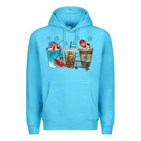 Ocean Blue hockey coffee cups bbs Premium Hoodie - BundleAndBundleShop