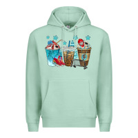 Seafoam hockey coffee cups bbs Premium Hoodie - BundleAndBundleShop