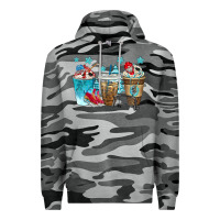 Slate Camo hockey coffee cups bbs Premium Hoodie - BundleAndBundleShop