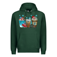 Sports Green hockey coffee cups bbs Premium Hoodie - BundleAndBundleShop