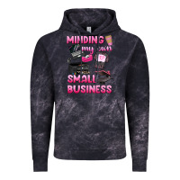 Cloud Black minding my own small business Vintage Hoodie - texasbilliewilder