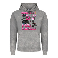 Cloud Rock minding my own small business Vintage Hoodie - texasbilliewilder