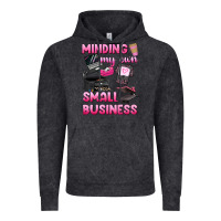 Vintage Black minding my own small business Vintage Hoodie - texasbilliewilder