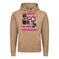 Vintage Coffee minding my own small business Vintage Hoodie - texasbilliewilder