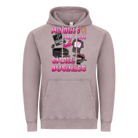 Vintage Zinc minding my own small business Vintage Hoodie - texasbilliewilder