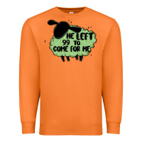 Carrot he left the 99 to come for me Premium Sweatshirt - MaliasSmallBusiness