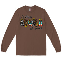 Chestnut la mejor abuela de todas Long Sleeve Tee - CowhideDigitalArt