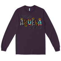 Plum la mejor abuela de todas Long Sleeve Tee - CowhideDigitalArt