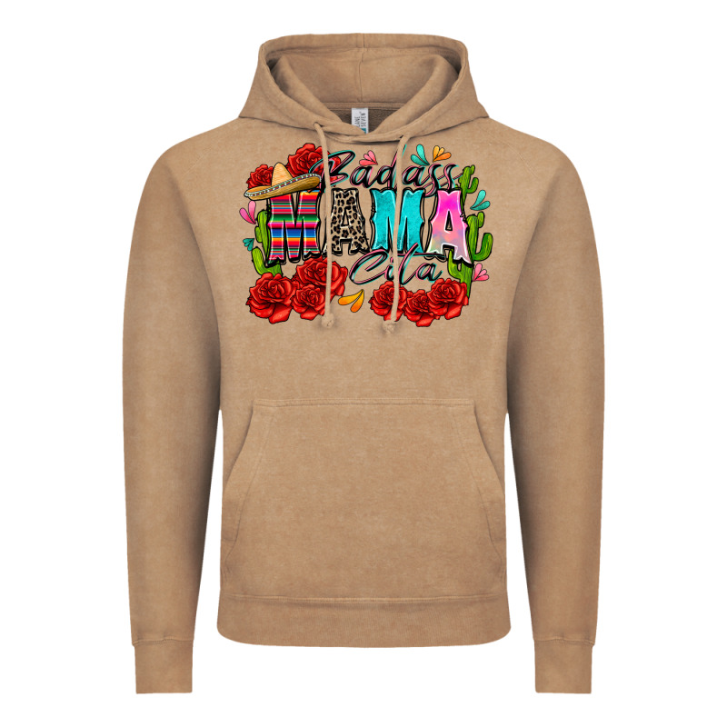 Badass Mama Cita Vintage Hoodie by Zillion Design Studio | Teevron