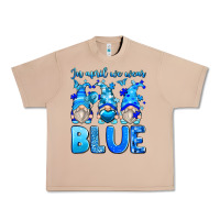Burro in april we wear blue autism gnomes Urban Heavy Tee - Zillion Design Studio