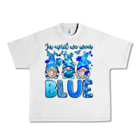 Lunar Rock in april we wear blue autism gnomes Urban Heavy Tee - Zillion Design Studio