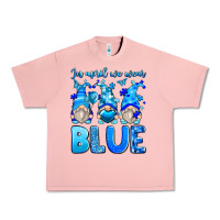 Salmon in april we wear blue autism gnomes Urban Heavy Tee - Zillion Design Studio