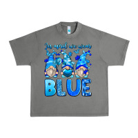 Tornado in april we wear blue autism gnomes Urban Heavy Tee - Zillion Design Studio