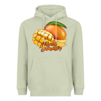 Matcha Mango Tropical Summer Heavyweight Hoodie - Jasminsmagicworld