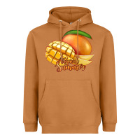 Meerkat Mango Tropical Summer Heavyweight Hoodie - Jasminsmagicworld