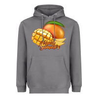Storm Mango Tropical Summer Heavyweight Hoodie - Jasminsmagicworld